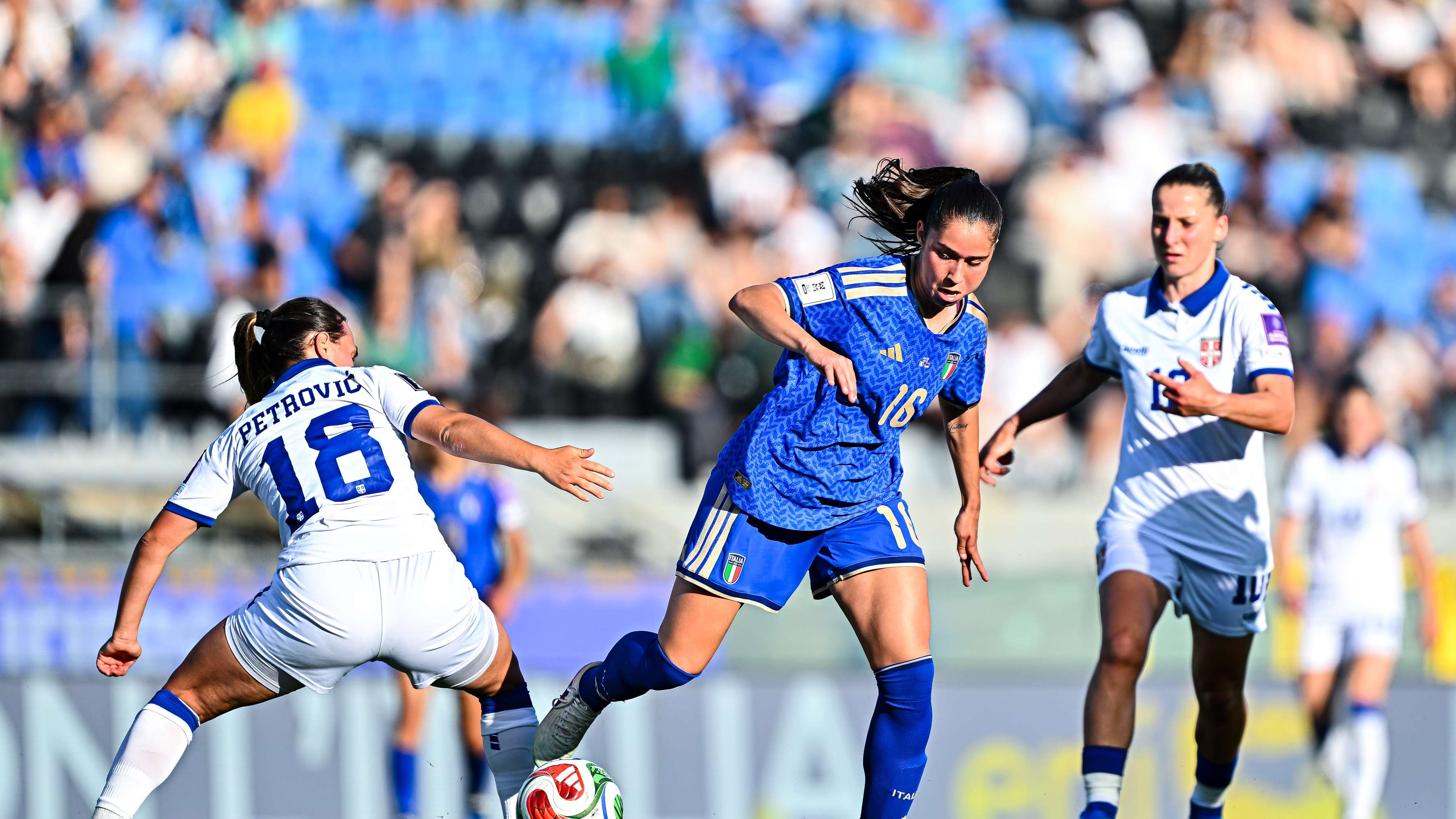 Italy v Serbia - FIFA Women's World Cup 2027 Qualifier